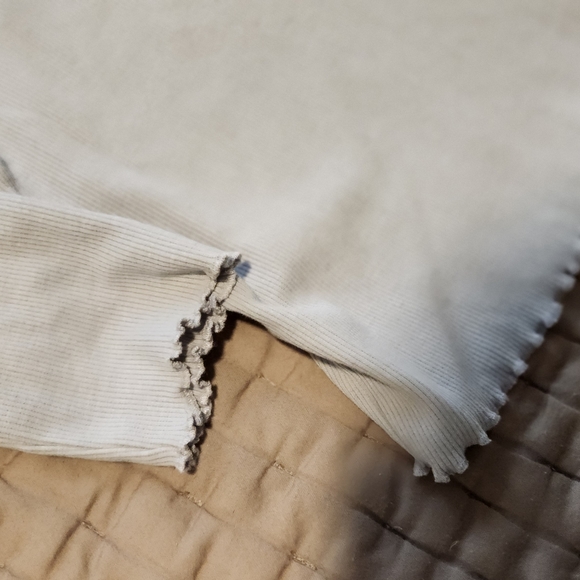 Zara Kids ribbed floral top - Picture 4 of 4